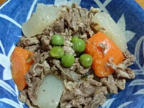 牛肉と大根の炒め煮♪